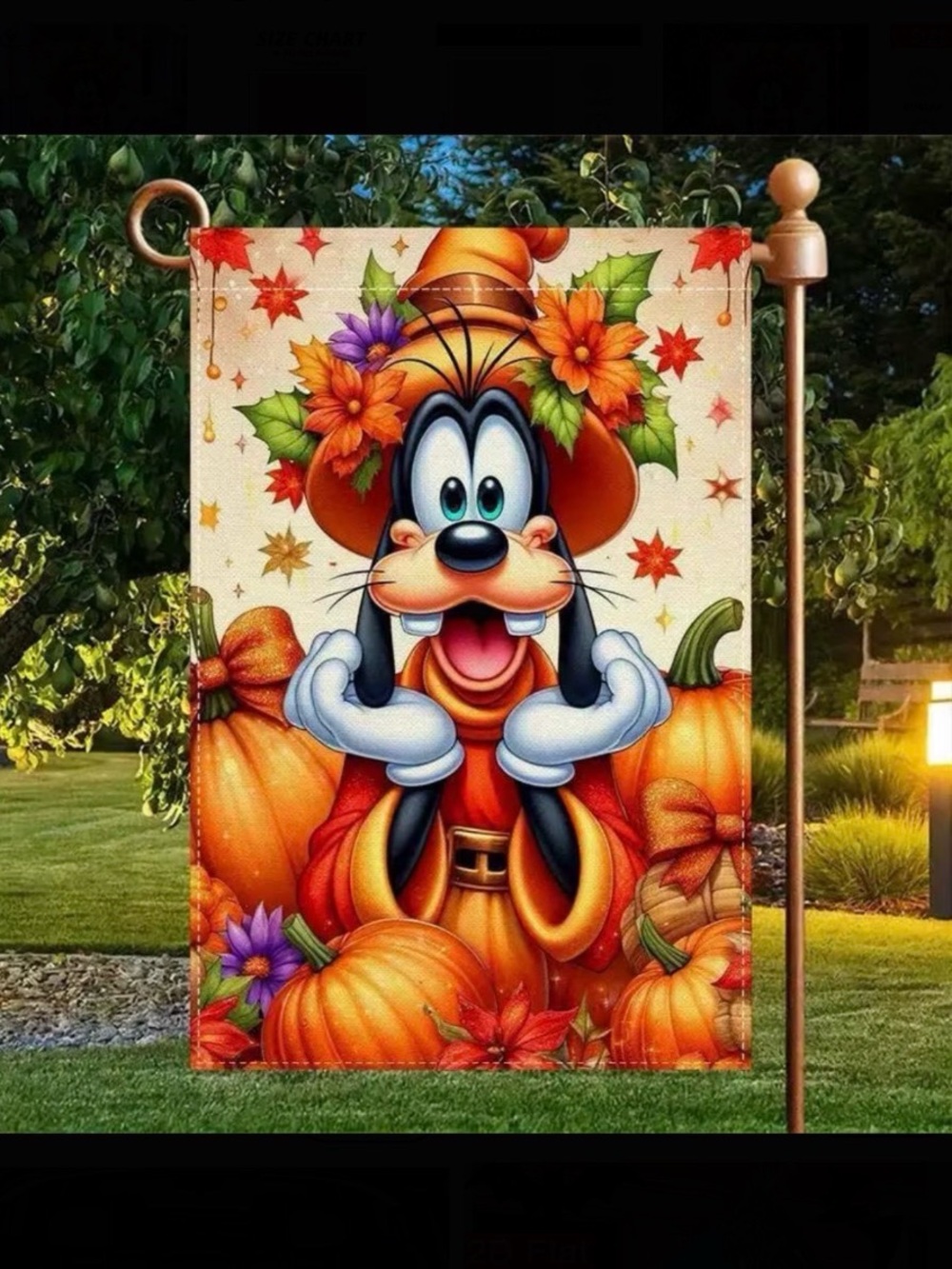 Fall Goofy Flag